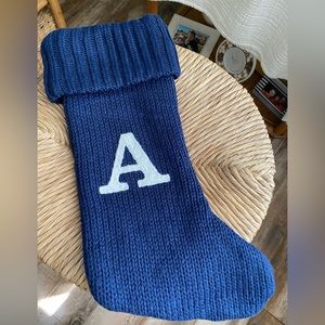 TARGET WONDERSHOP INITIAL MONOGRAM LETTER A
CHRISTMAS STOCKING